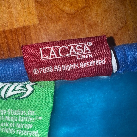 Rare TMNT Blanket Soft All Over Print Double Sided 85” x 56” Large 3 Turtles! - Picture 9 of 15